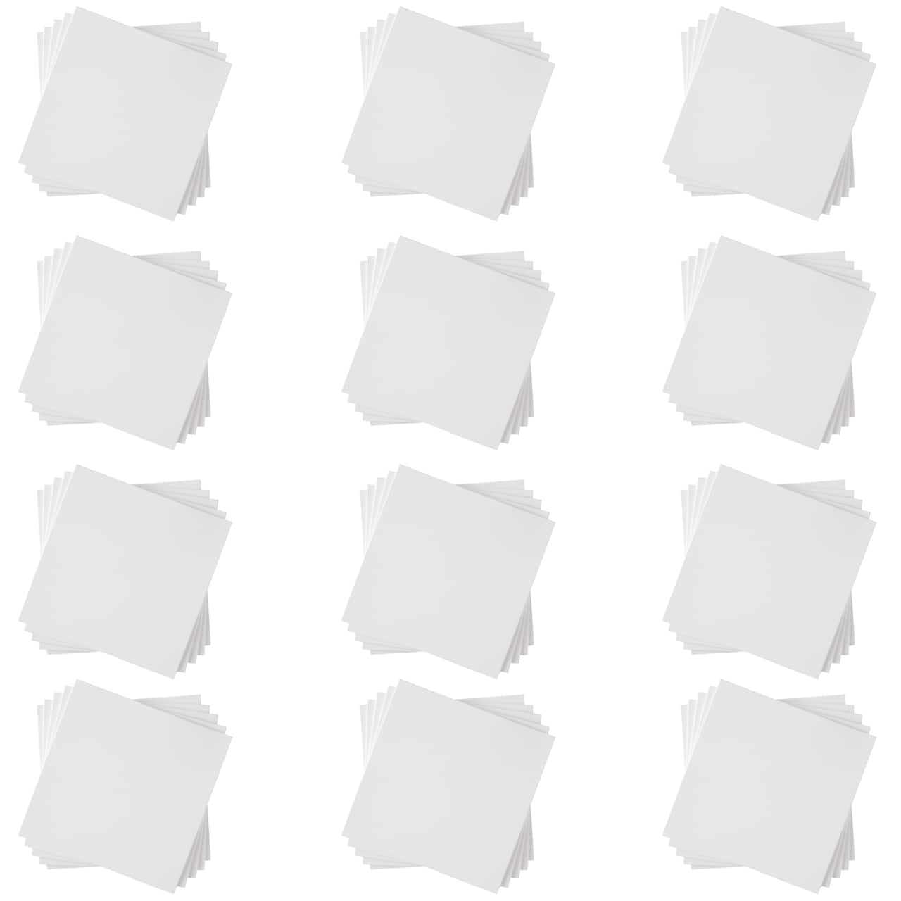 12 Packs: 5 ct. (60 total) 8" x 8" Canvas Panel by Creatology™